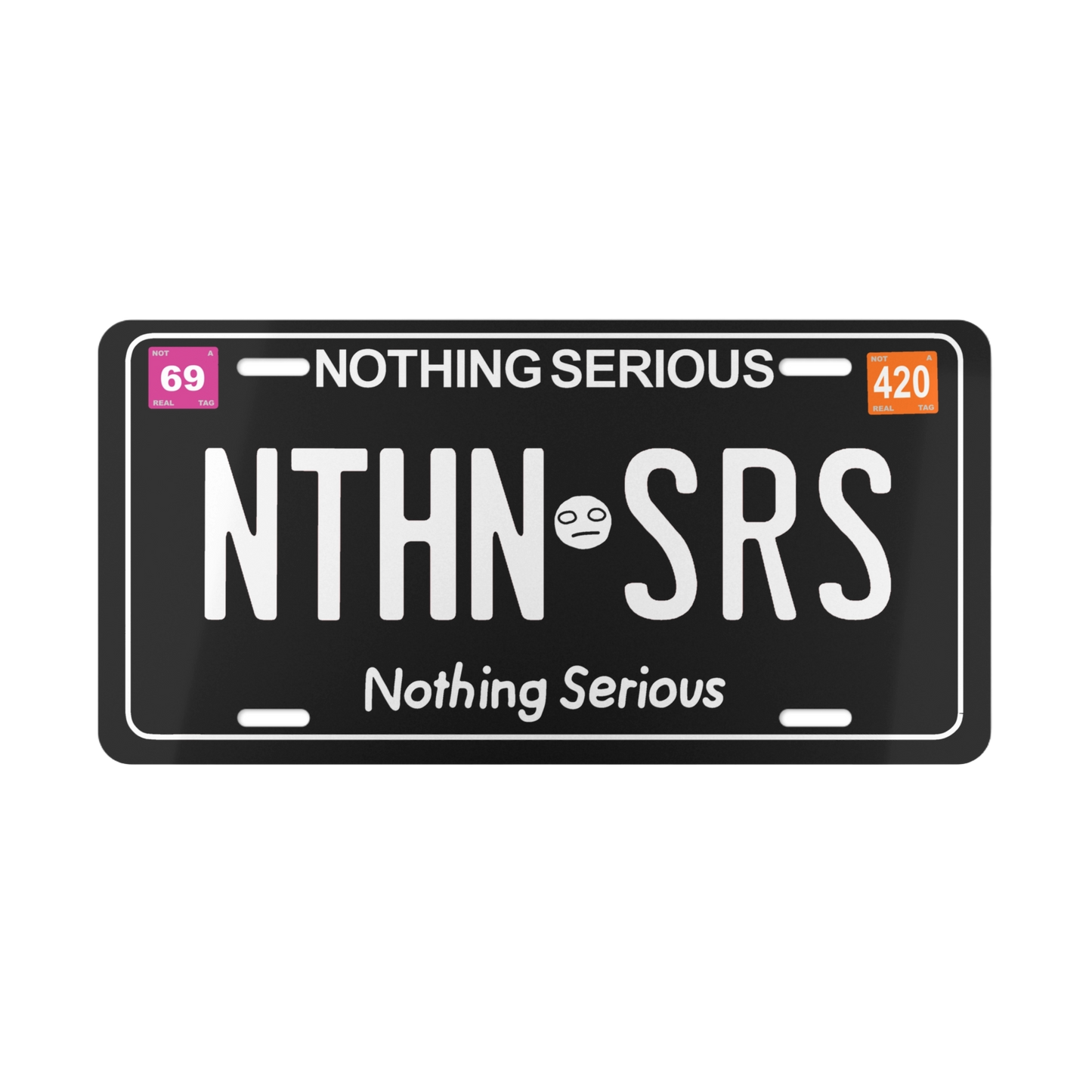 Vanity Plate (Black)